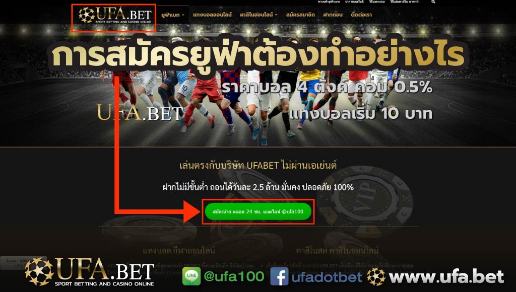 สมัครยูฟ่า ต้องทำอย่างไร