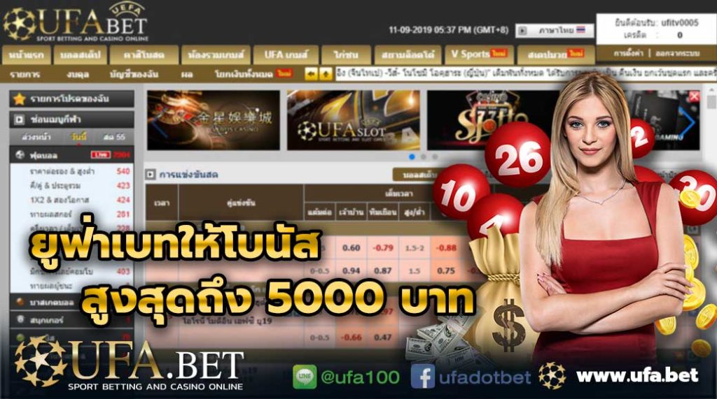 ยูฟ่าเบท ดียังไง Promotion UFABET Bonus