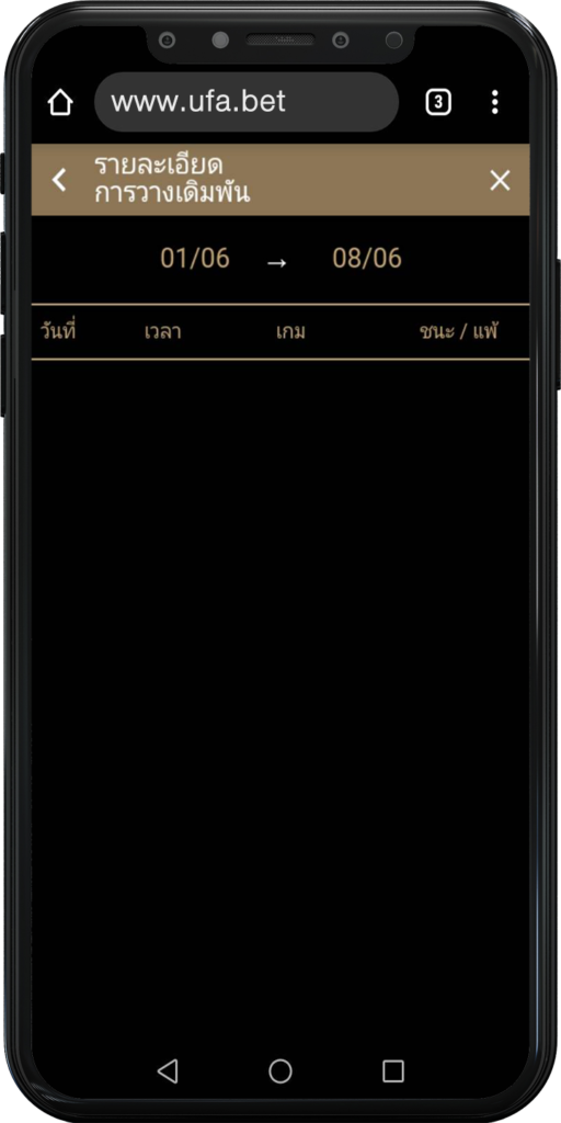 SA Game ตารางสรุปการเดิมพันย้อนหลัง 