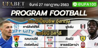 เว็บแทงบอล แชมเปี้ยนชิพ เพลย์ออฟ คาดิฟฟ์ ฟูแล่ม